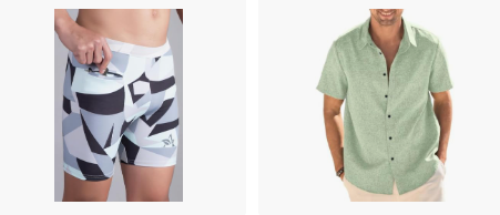Thumbnail: Mens beachwear