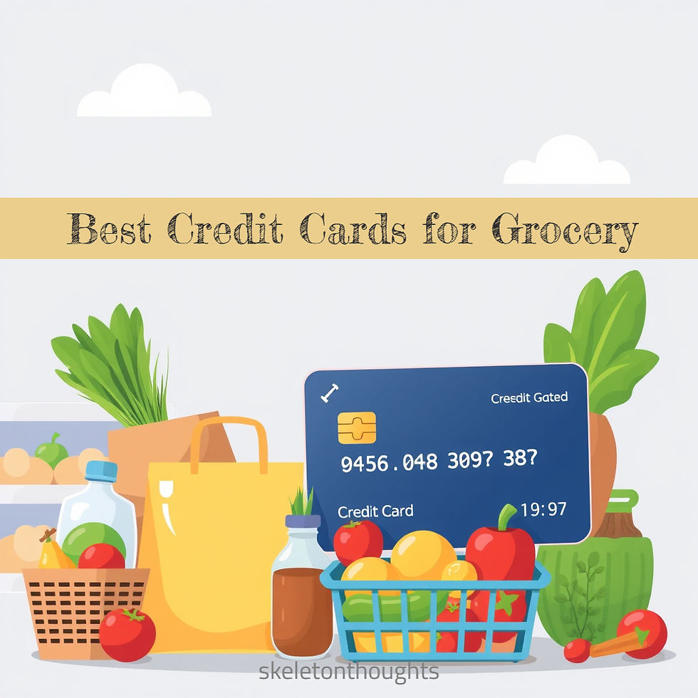 Best Credit Cards for Grocery Shopping