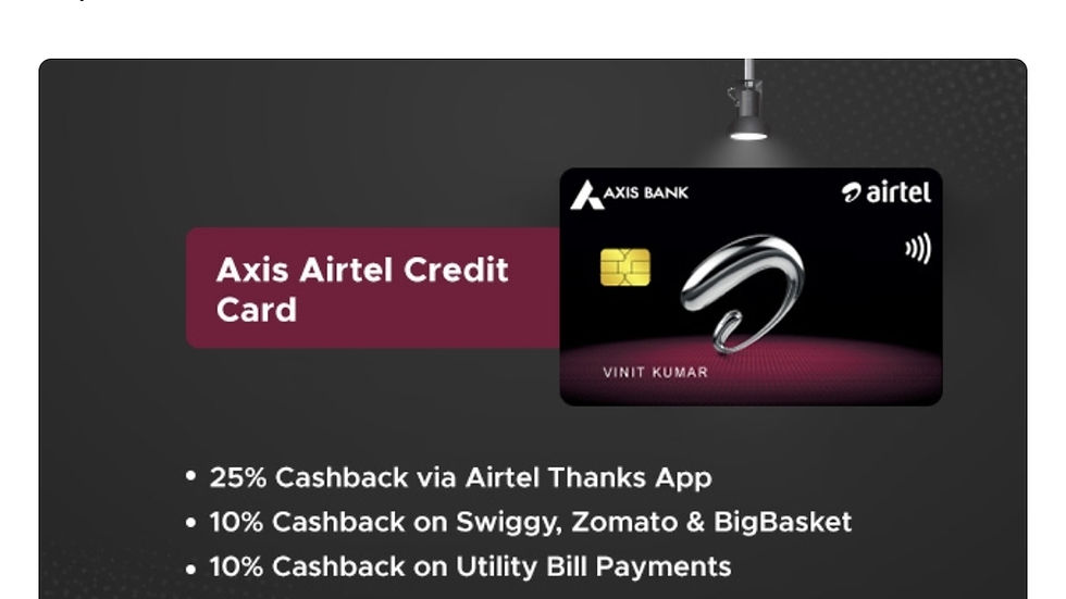 Axis Bank Airtel Credit Card