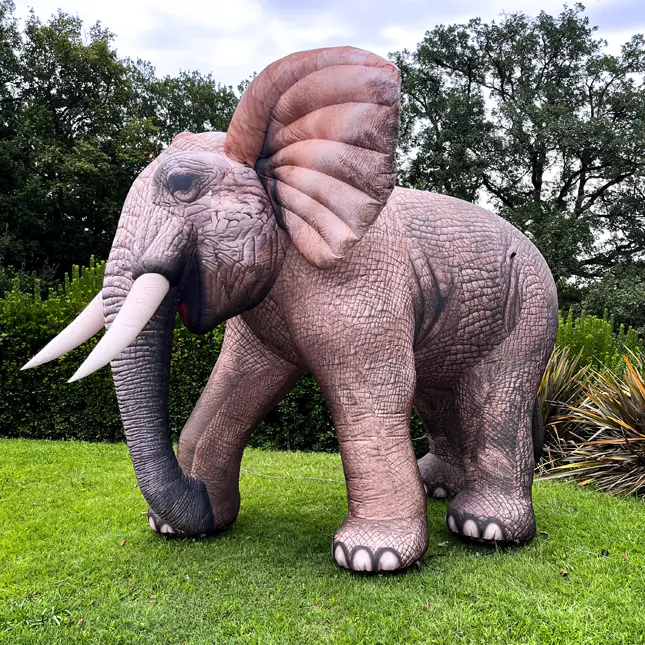 Éléphant clasique gonflable