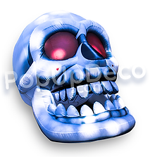 location squelette gonflable,loca tête de mort gonflable, location gonflable halloween, loca déco halloween