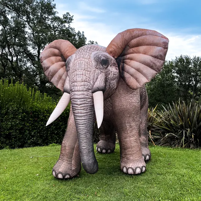 Éléphant clasique gonflable