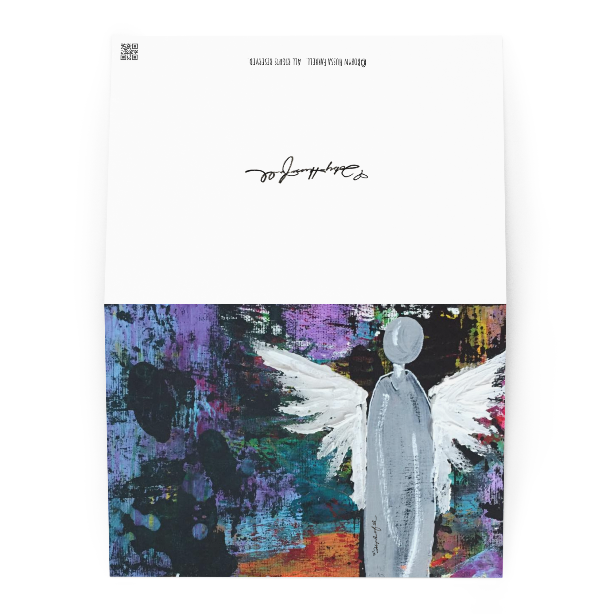 Angel Greeting card (blank inside)