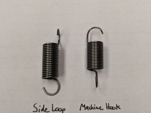 Extension Spring Hook Styles: Machine Hooks vs. Side Loops