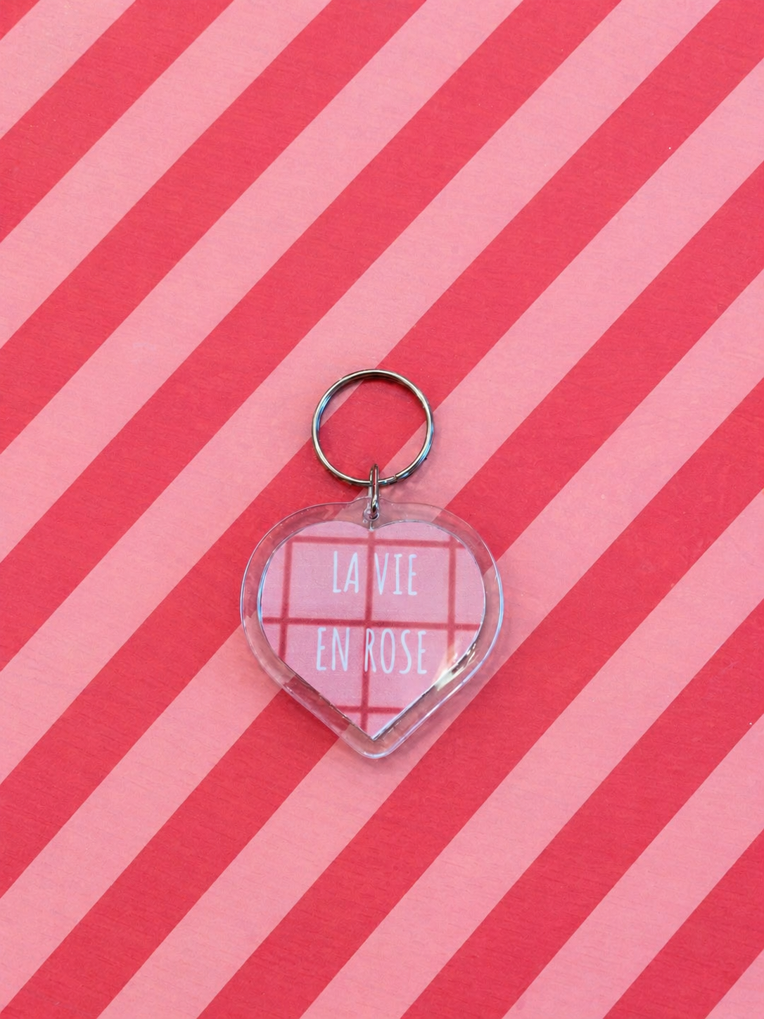 Porte-clés La vie en rose