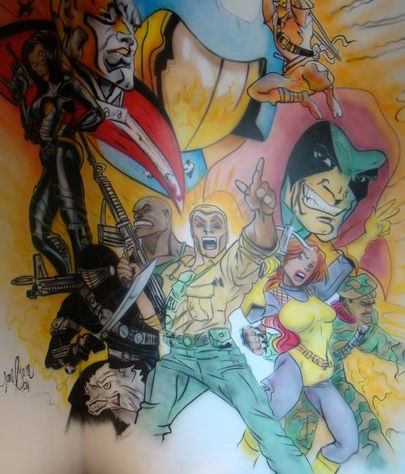 Décor mural | Murale GiJoe | Yan Pigeon