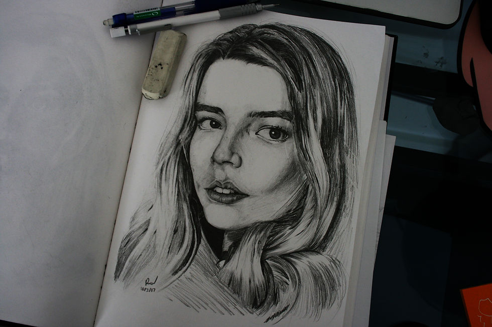 Anya Taylor-Joy Sketch