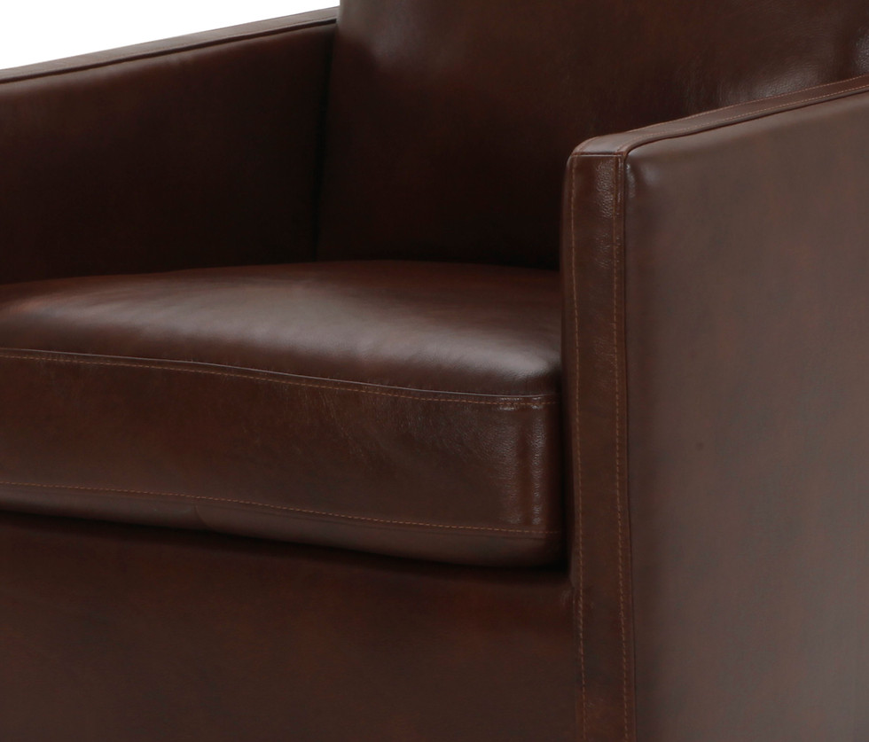 Thumbnail: Leather Swivel Chair