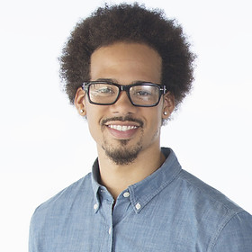 Young Man with Glasses