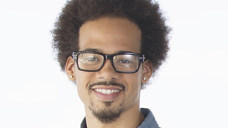 Young Man with Glasses