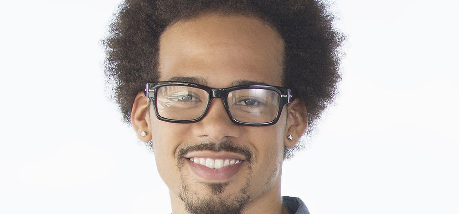 Young Man with Glasses