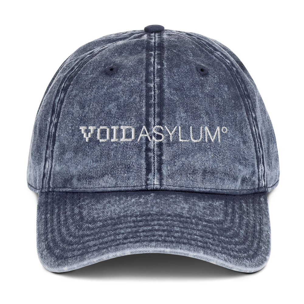 Void Asylum° Embroiderd Acid Wash Cap