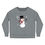 Thumbnail: Snowman with ASL "I Love You" and Cardinal | Snowflakes | Toddler Sweatshirt