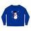 Thumbnail: Snowman with ASL "I Love You" and Cardinal | Snowflakes | Toddler Sweatshirt