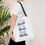 Thumbnail: ASL and English "Read More Books" (Overlap)| DEAFinitely Readers Logo | Tote Bag