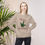 Thumbnail: Merry Christmas ASL "I Love You" in Green with Lights | Unisex Sweatshirt