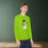 Thumbnail: Snowman with ASL "I Love You" and Cardinal | Snowflakes | Youth Long Sleeve