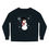 Thumbnail: Snowman with ASL "I Love You" and Cardinal | Snowflakes | Toddler Sweatshirt