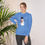Thumbnail: Snowman with ASL "I Love You" and Cardinal | Snowflakes | Youth Long Sleeve