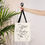 Thumbnail: Custom Name | Happy Reading | American Sign Language & English | Tote Bag