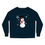 Thumbnail: Snowman with ASL "I Love You" and Cardinal | Snowflakes | Toddler Sweatshirt