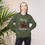 Thumbnail: Merry Christmas ASL "I Love You" in Red with Lights | Unisex Sweatshirt