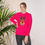 Thumbnail: Rudolph with ASL "I Love You" Antlers  | Christmas Lights | Youth Long Sleeve