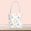 Thumbnail: ASL "I Love You" with Books, Flowers, Stars Pattern | Tote Bag