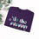 Thumbnail: Tis the Season to Learn Sign Language | ASL ILY Snowflakes | Unisex Sweatshirt 