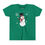 Thumbnail: Snowman with ASL "I Love You" and Cardinal | Snowflakes | Youth Short Sleeve Tee