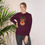 Thumbnail: Rudolph with ASL "I Love You" Antlers  | Christmas Lights | Youth Long Sleeve