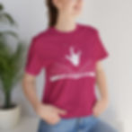 ASL I love You over Book | Read More Books with English | Unisex Jersey T-Shirt