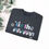 Thumbnail: Tis the SEASON | ASL "I Love You" Snowflakes | Unisex Sweatshirt 