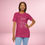 Thumbnail: "Happy Reading" in ASL & English | ASL "I Love You" over Book | Unisex T-Shirt