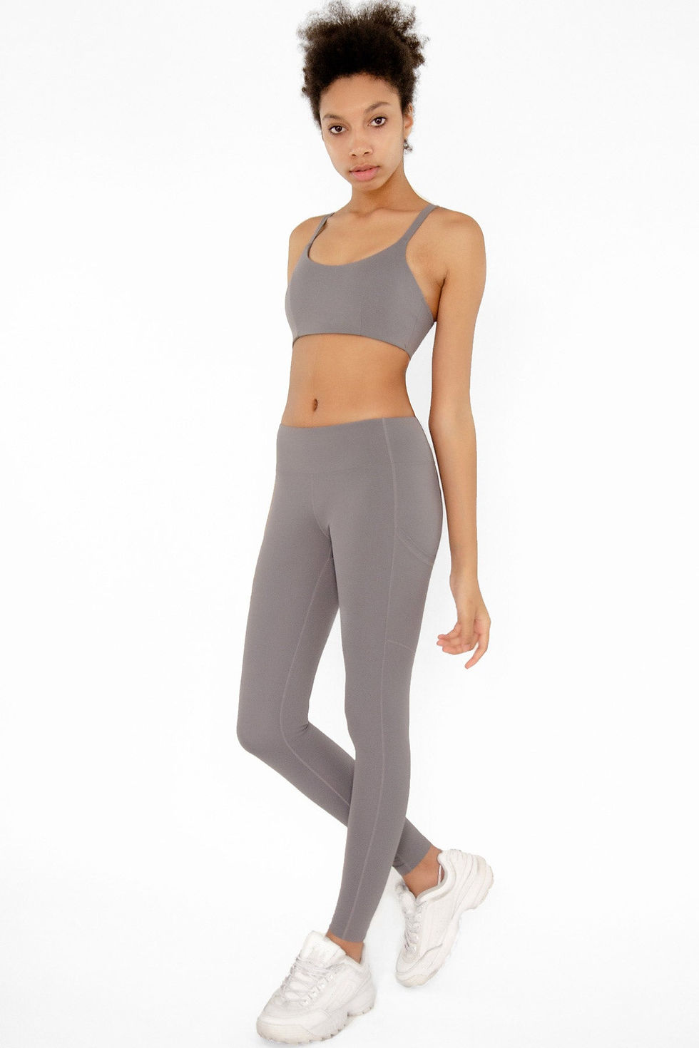 Silver-Grey-Kelly-Strappy-Padded-Sports-Bra-Women-WT9-1668-SL-all-size