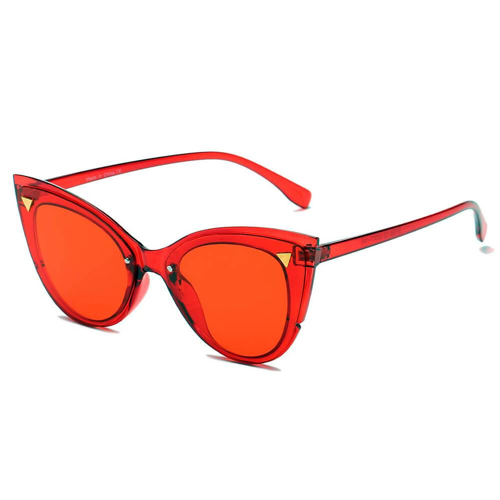 Miniatura: GRENOBLE | S1098 - Women Retro Fashion Round Cat Eye Sunglasses