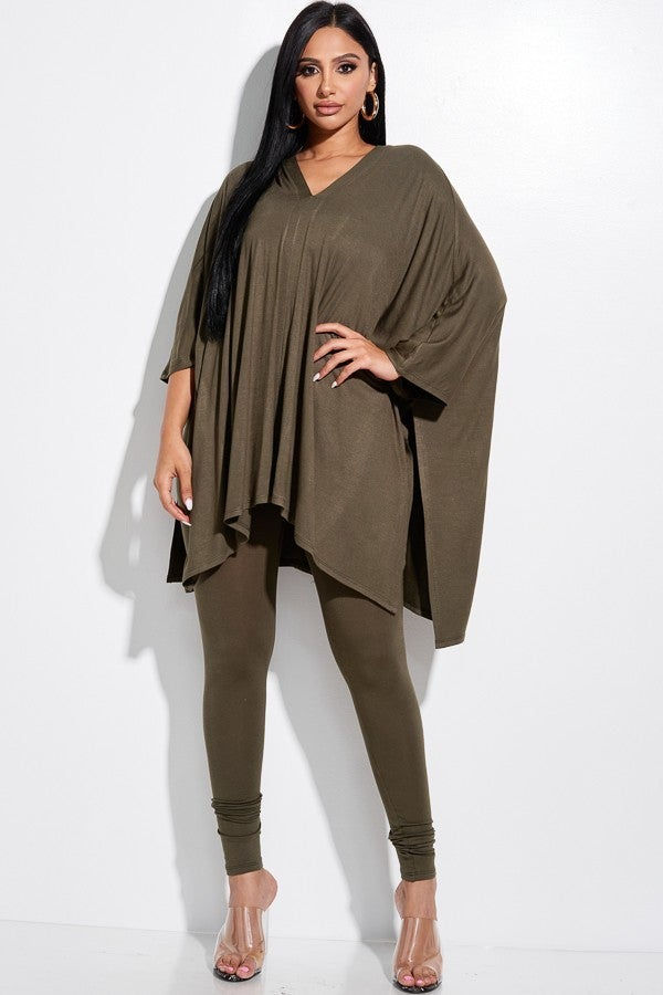 Comfortably Chic Loungewear Set (Greenery)