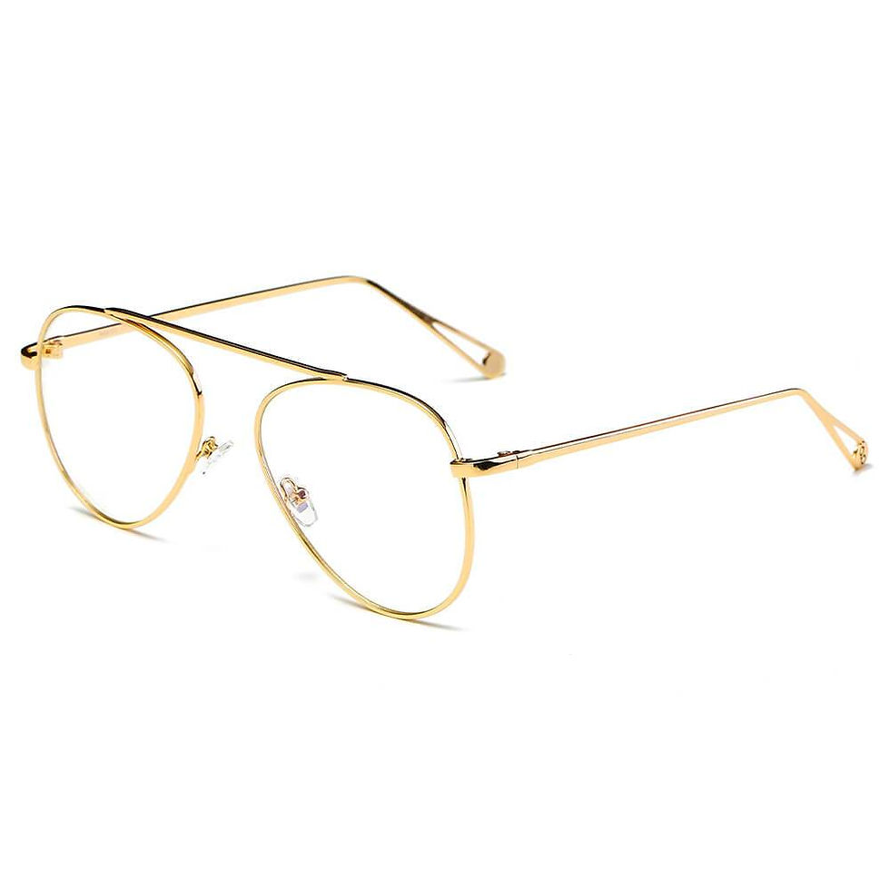 Thumbnail: HIDALGO | S2021 - Metal Oversize Tinted Lens Aviator Sunglasses