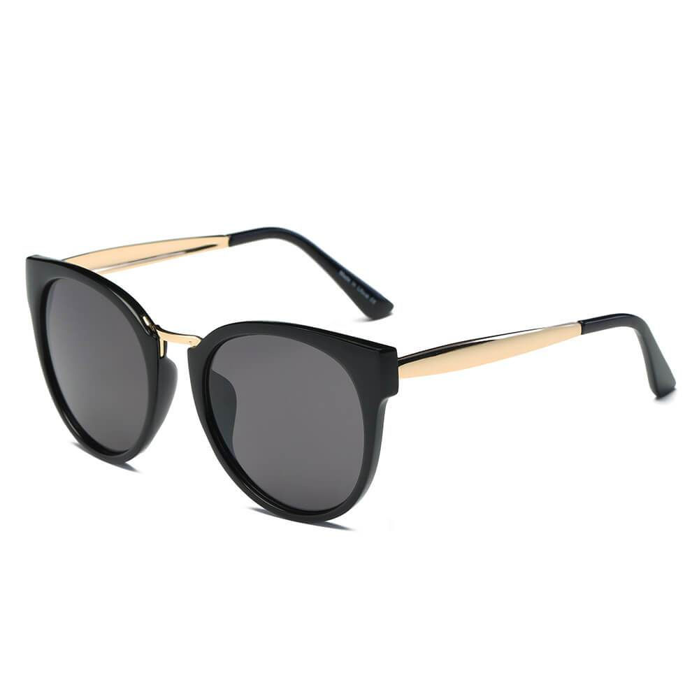 BILBAO | S1014 - Women Round Cat Eye Sunglasses Circle