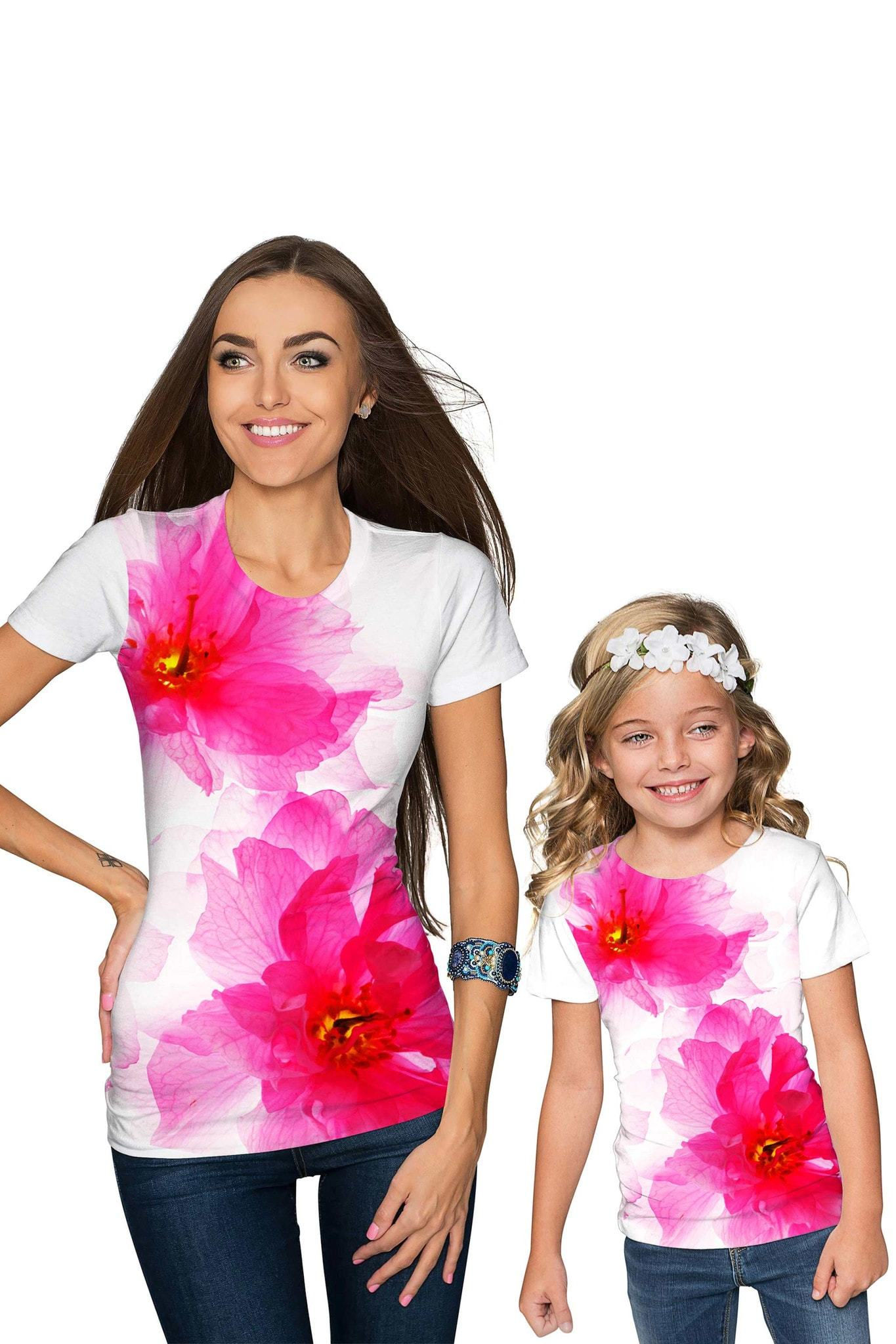 Fragrance Zoe Designer Floral T-Shirt - Mommy & Me
