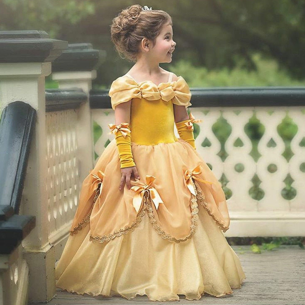 Princess Costume Little Girls Cosplay Dress 20 days to arrive