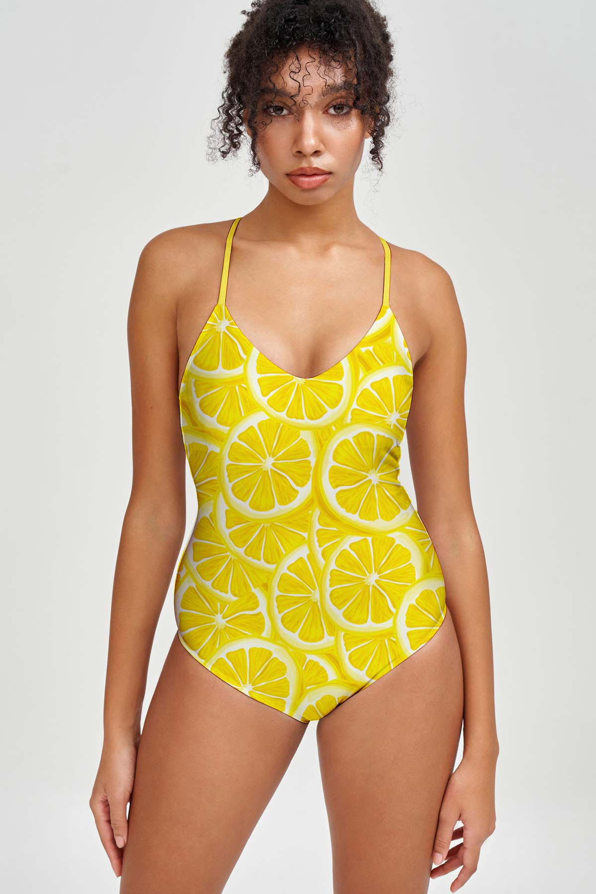 A Piece of Sun Nikki Crisscross Strappy One-Piece Swimsuit - Women