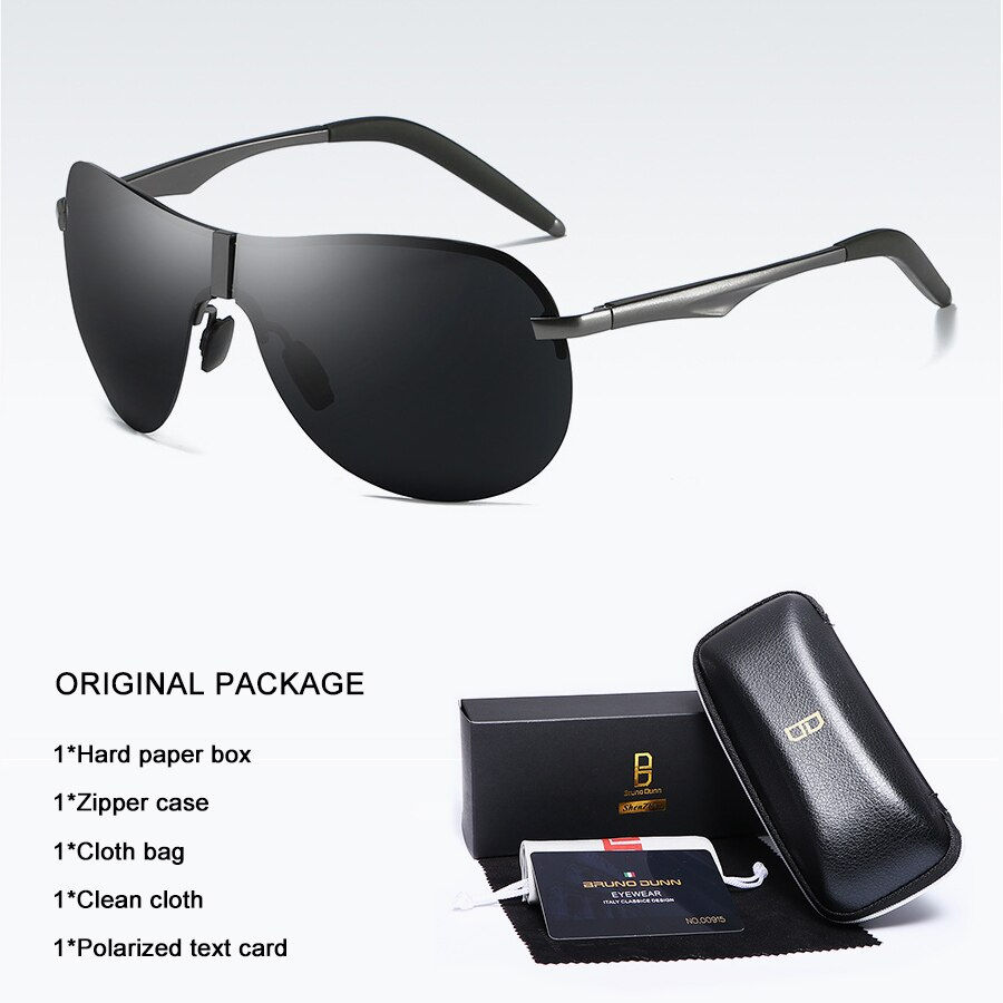Thumbnail: Bruno Dunn AVIATION Sunglasses Men Polarized UV400