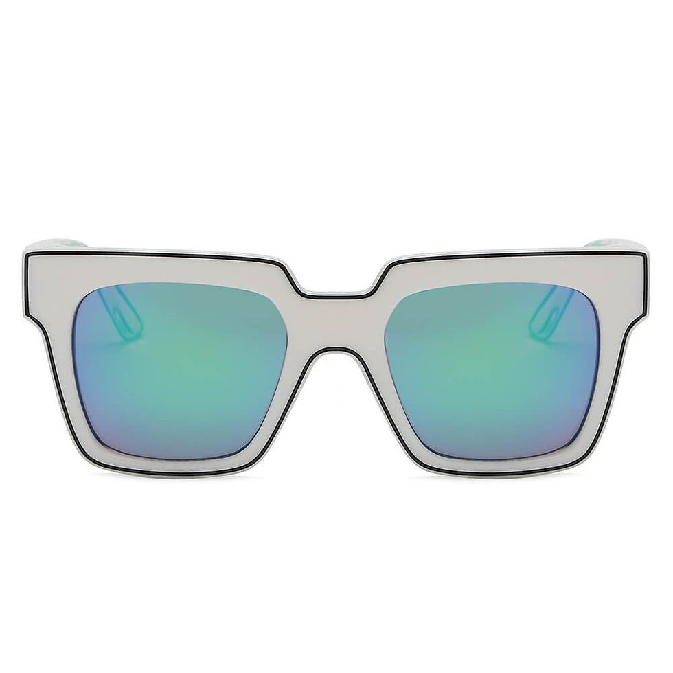 Миниатюра: CAMDEN | S1068 - Women Retro Square Oversize Sunglasses