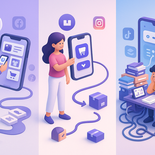 Evolution of Social Commerce (Social Media Platforms + E-Commerce Platforms)