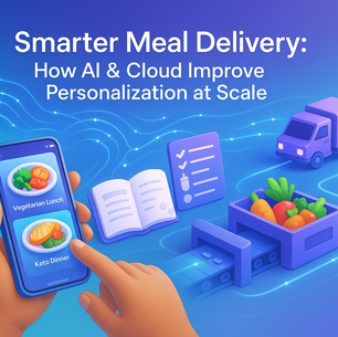 Smarter Meal Delivery: How AI & Cloud Improve Personalization at Scale