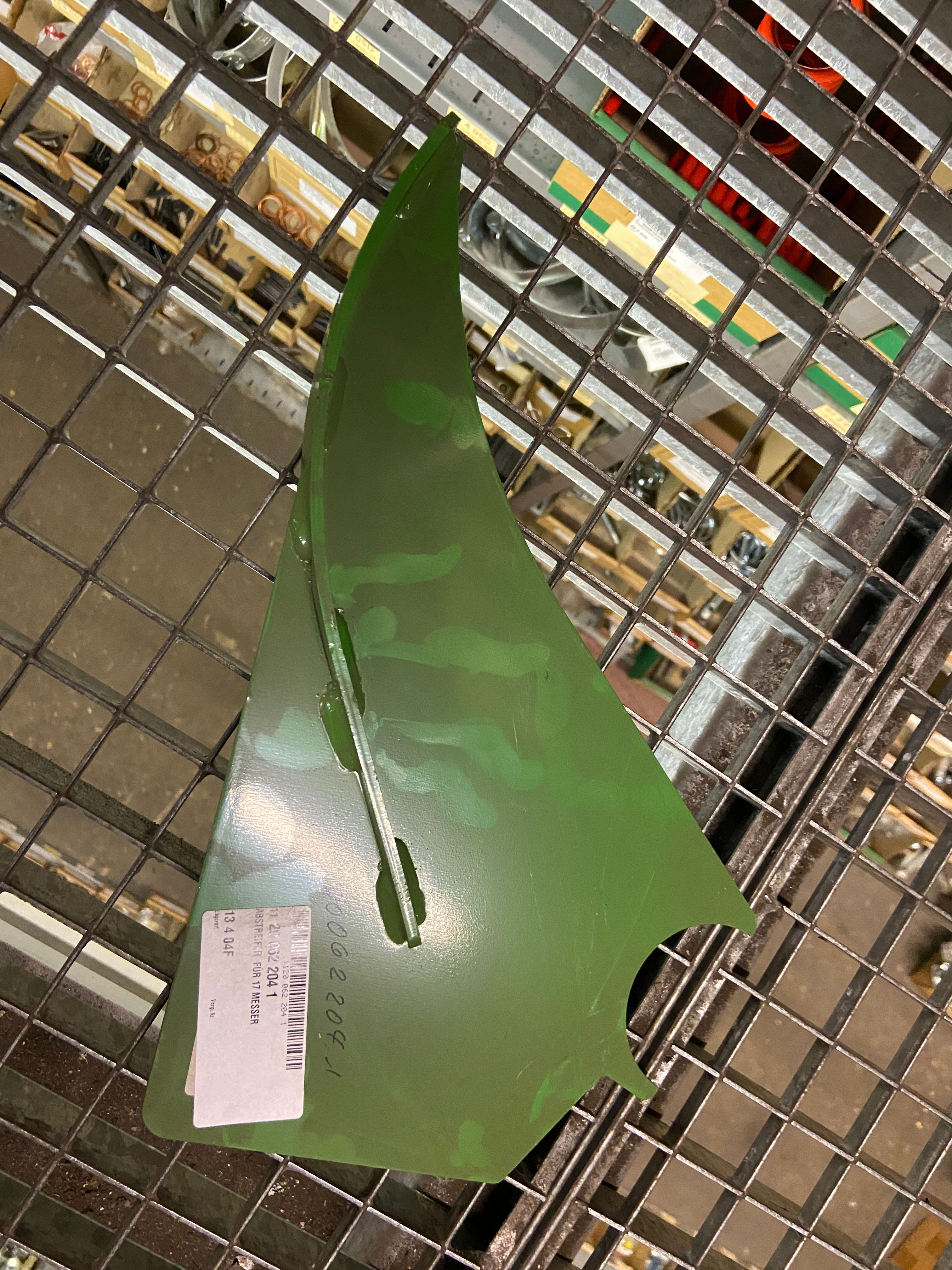 Abstreifer für 17 Messer