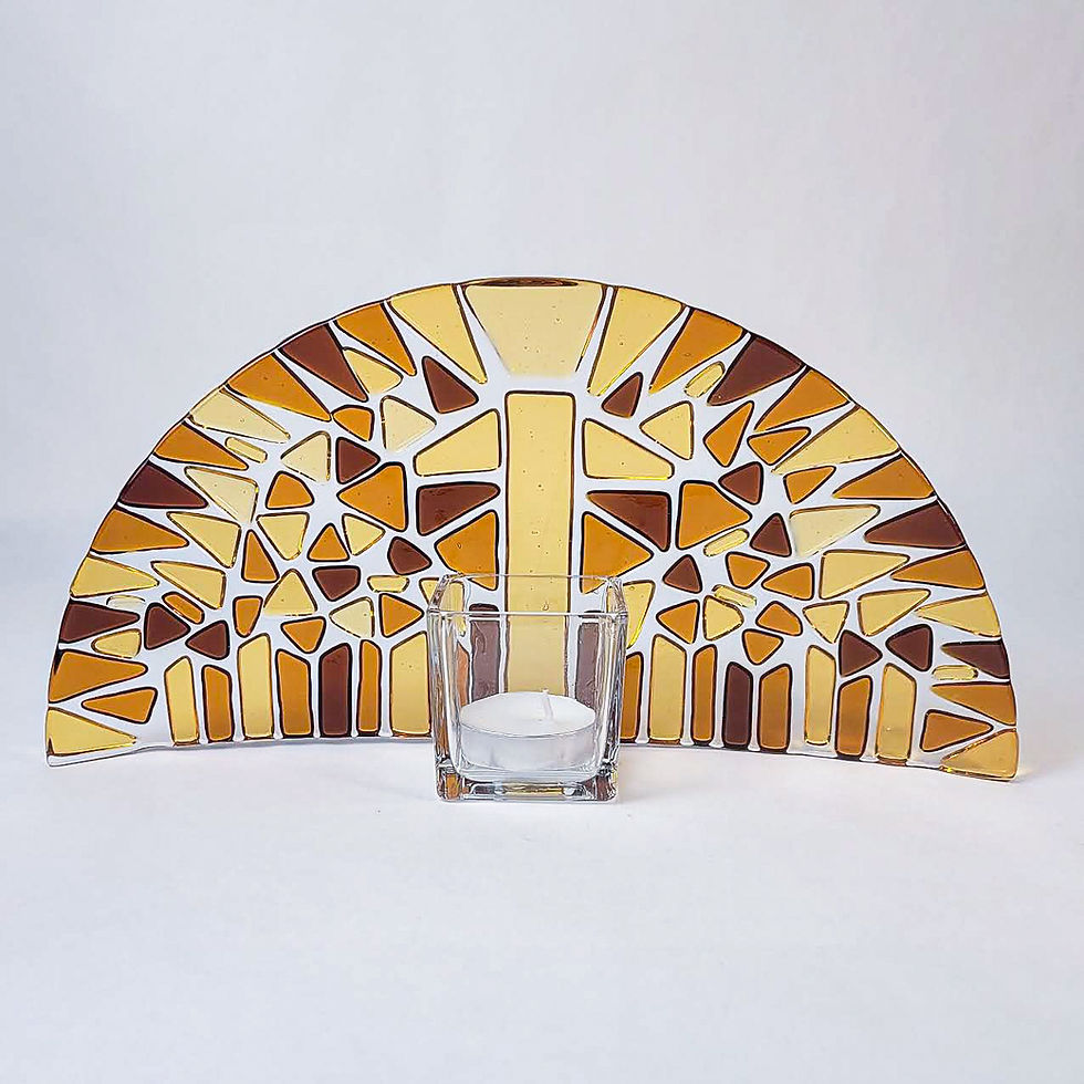 Thumbnail: Amber Horizon Tealight Holder