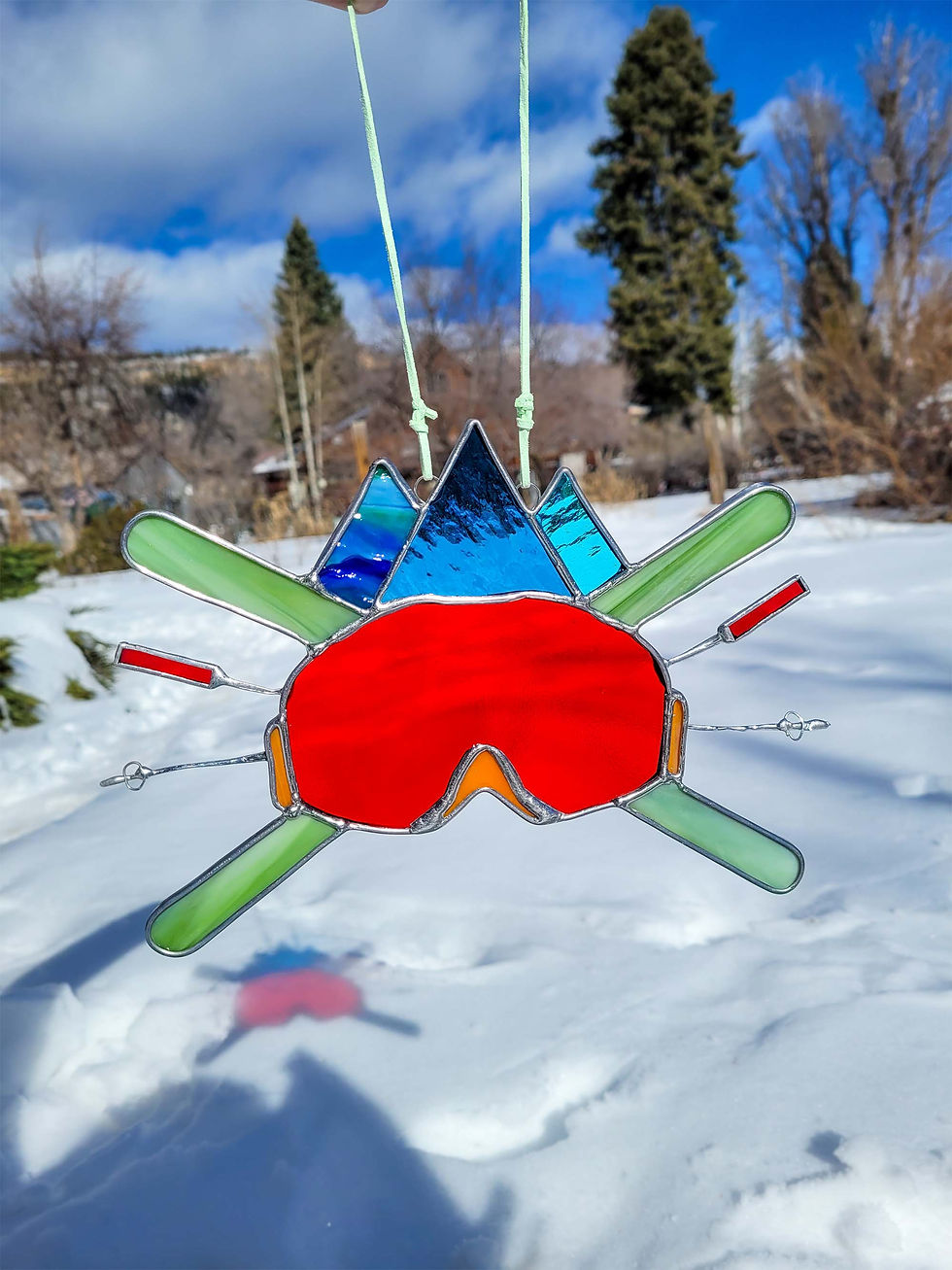 Thumbnail: Red Ski Goggles
