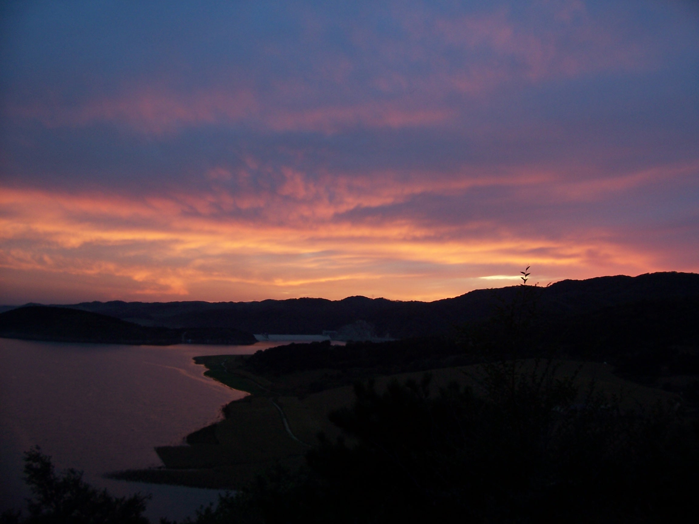 Lake near the school